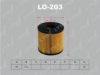 LYNXauto LO-203 Oil Filter